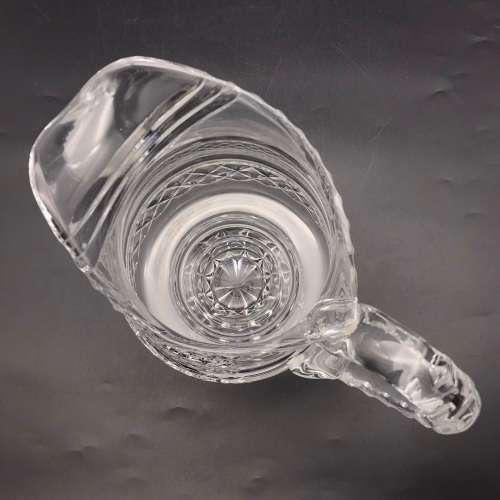 Large Vintage `Cut-Crystal` Water Jug