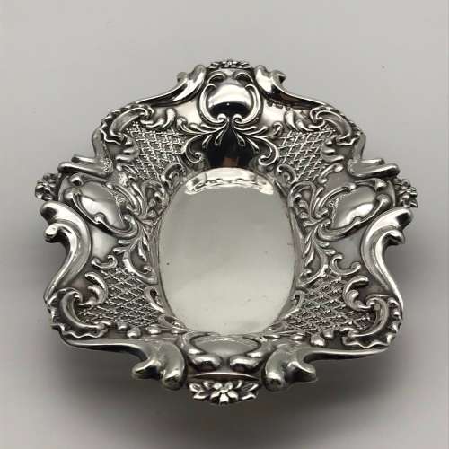Lovely Victorian Solid Silver Sweet/Trinket Dish