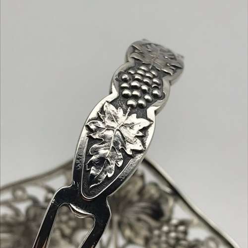 Solid Silver `Art Nouveau` Basket (1904)