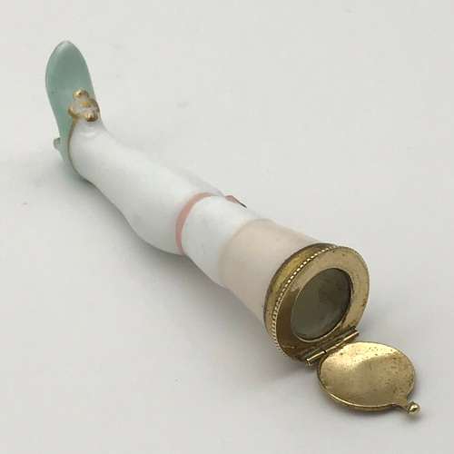 Rare Antique Porcelain Needle Case (for Freestar)
