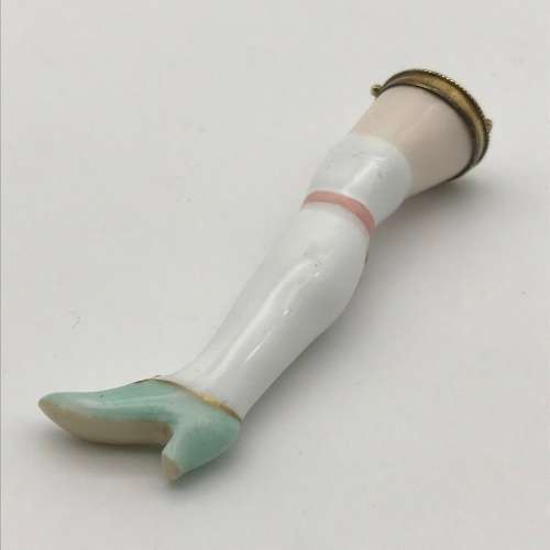 Rare Antique Porcelain Needle Case (for Freestar)