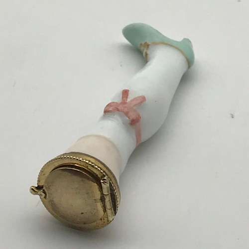 Rare Antique Porcelain Needle Case (for Freestar)