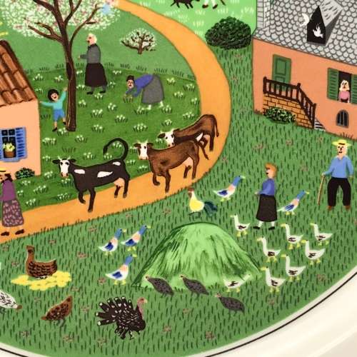 Villeroy & Boch `Naif` Wall Plate (Spring)