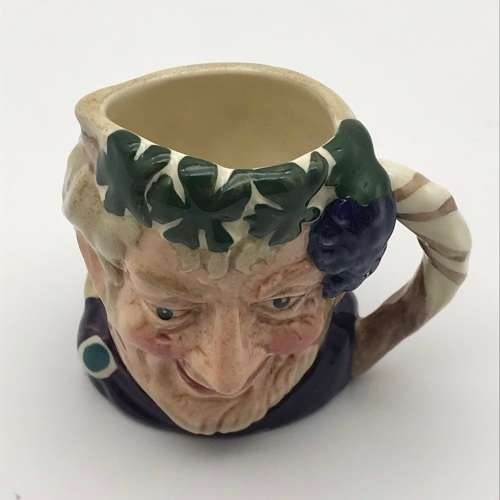 Mini Royal Doulton `Bacchus` Character Jug