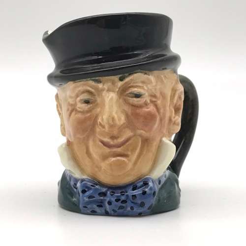 Mini Royal Doulton `Mr. Micawber` Character Jug