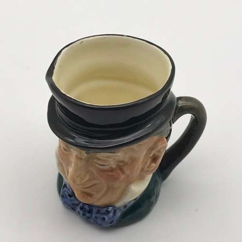 Mini Royal Doulton `Mr. Micawber` Character Jug