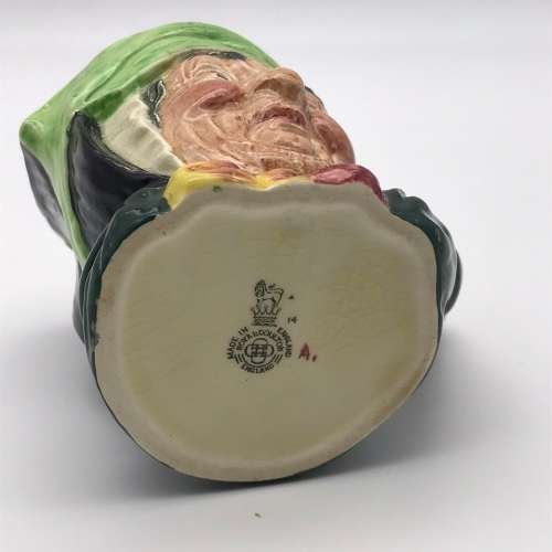 Small Royal Doulton `Sairey Gamp` Character Jug