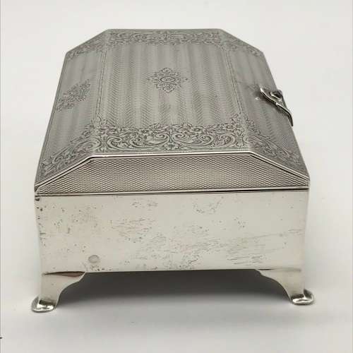 Fabulous Antique English Silver Box (1902)