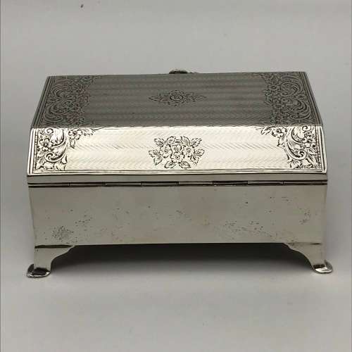 Fabulous Antique English Silver Box (1902)