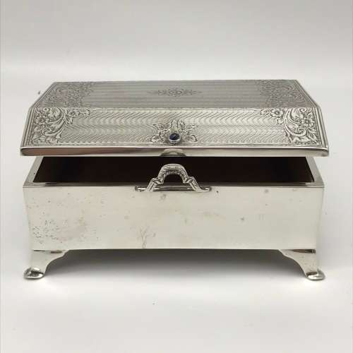 Fabulous Antique English Silver Box (1902)