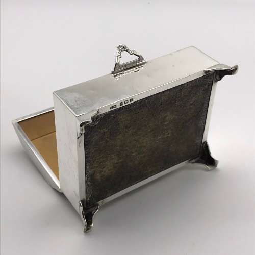 Fabulous Antique English Silver Box (1902)