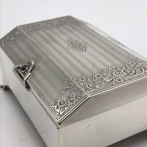 Fabulous Antique English Silver Box (1902)
