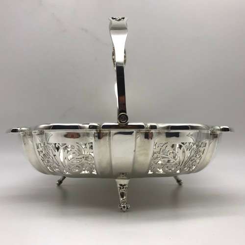 Large Sterling Silver 1925 Basket (550g)