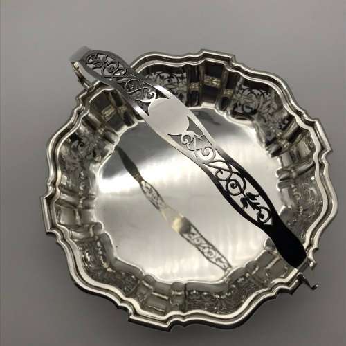 Large Sterling Silver 1925 Basket (550g)