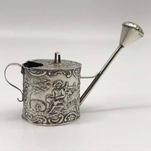 Victorian Silver Miniature `Watering Can` (1891)