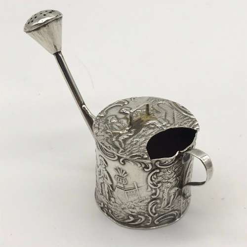 Victorian Silver Miniature `Watering Can` (1891)