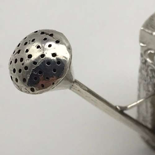 Victorian Silver Miniature `Watering Can` (1891)