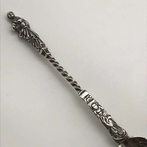 Victorian Solid Silver `Apostle` Serving Spoon (1897)