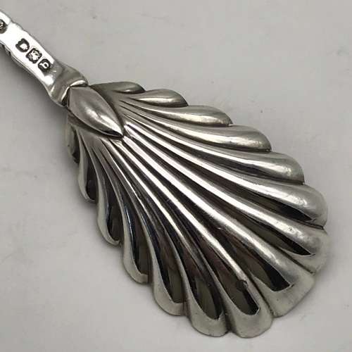 Victorian Solid Silver `Apostle` Serving Spoon (1897)