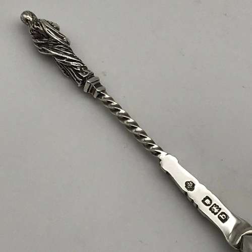 Victorian Solid Silver `Apostle` Serving Spoon (1897)