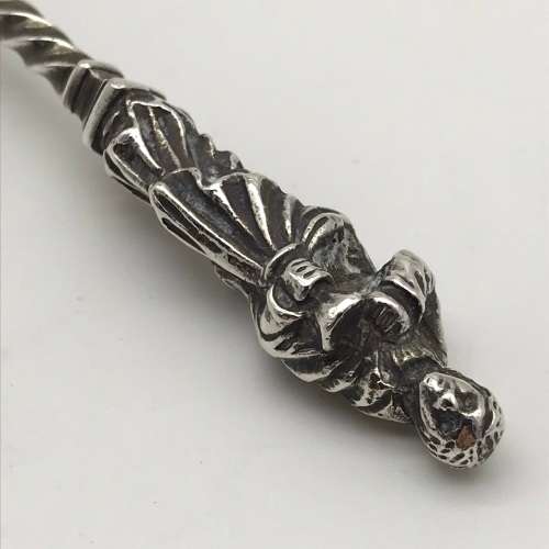Victorian Solid Silver `Apostle` Serving Spoon (1897)