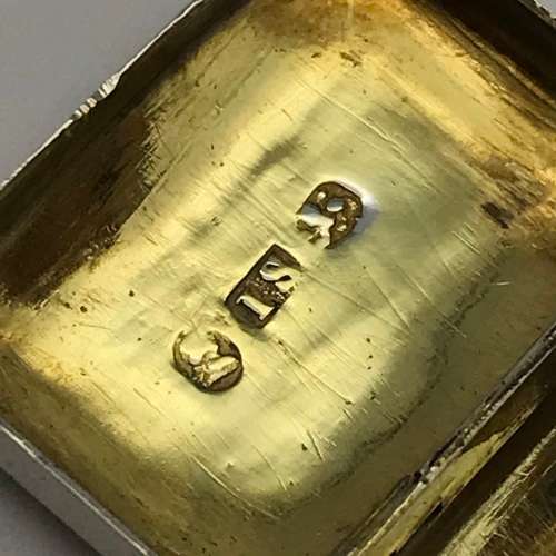 Silver `George III` Vinaigrette (1814 - John Shaw)
