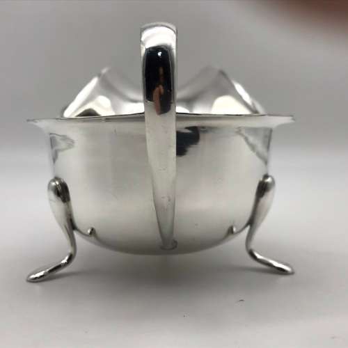 Large Early Silver-Plated Gravy Boat
