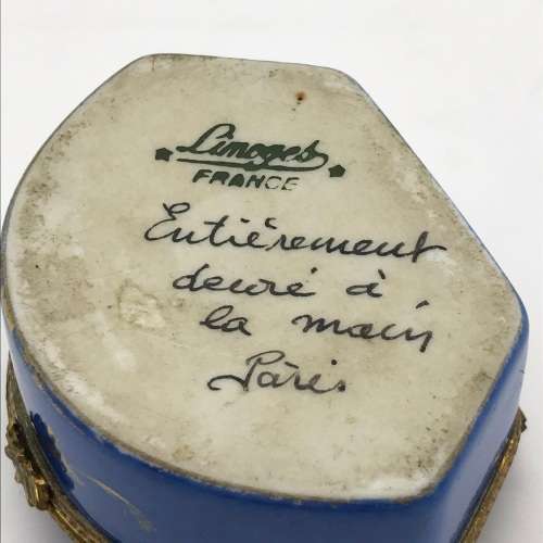 Vintage `Limoges` Trinket Box