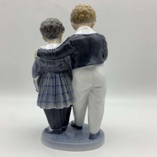 Royal Copenhagen `Flight to America` Figurine (1761)