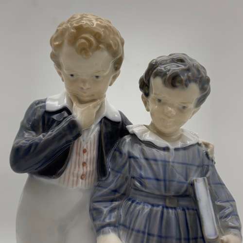 Royal Copenhagen `Flight to America` Figurine (1761)