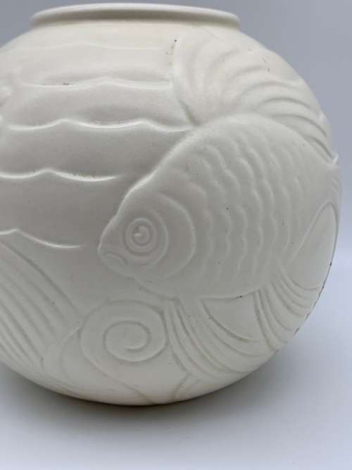 Wonderful Art Deco Spode `Velamour - Goldfish` Vase