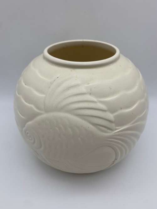 Wonderful Art Deco Spode `Velamour - Goldfish` Vase