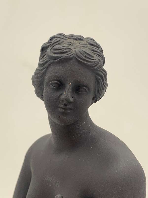 Lovely Black Basalt Wedgwood `Venus` Figurine
