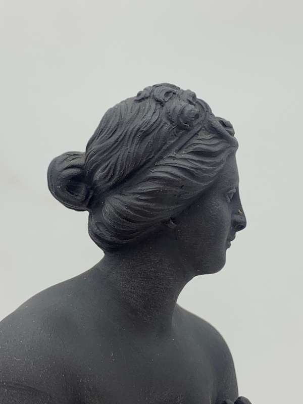 Lovely Black Basalt Wedgwood `Venus` Figurine