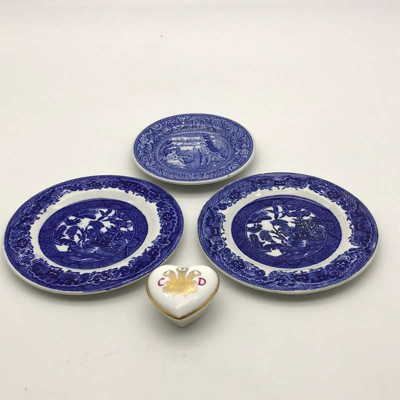 Four Vintage `Spode & Ridgway` Collectable Pieces