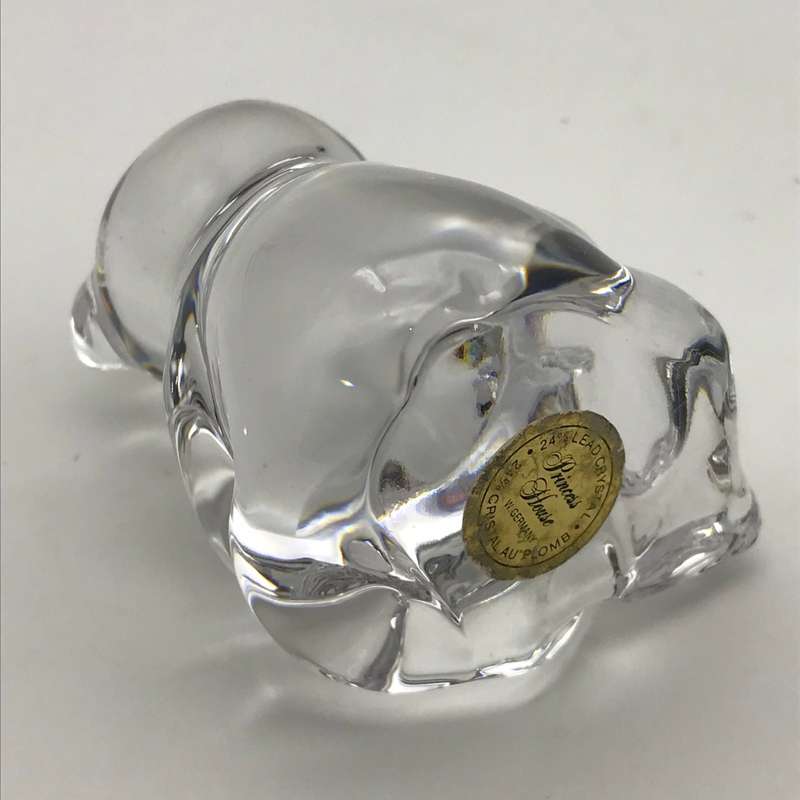 Vintage Collectable German Bird, Crystal Teddy Bear & Bunny Trinket Box