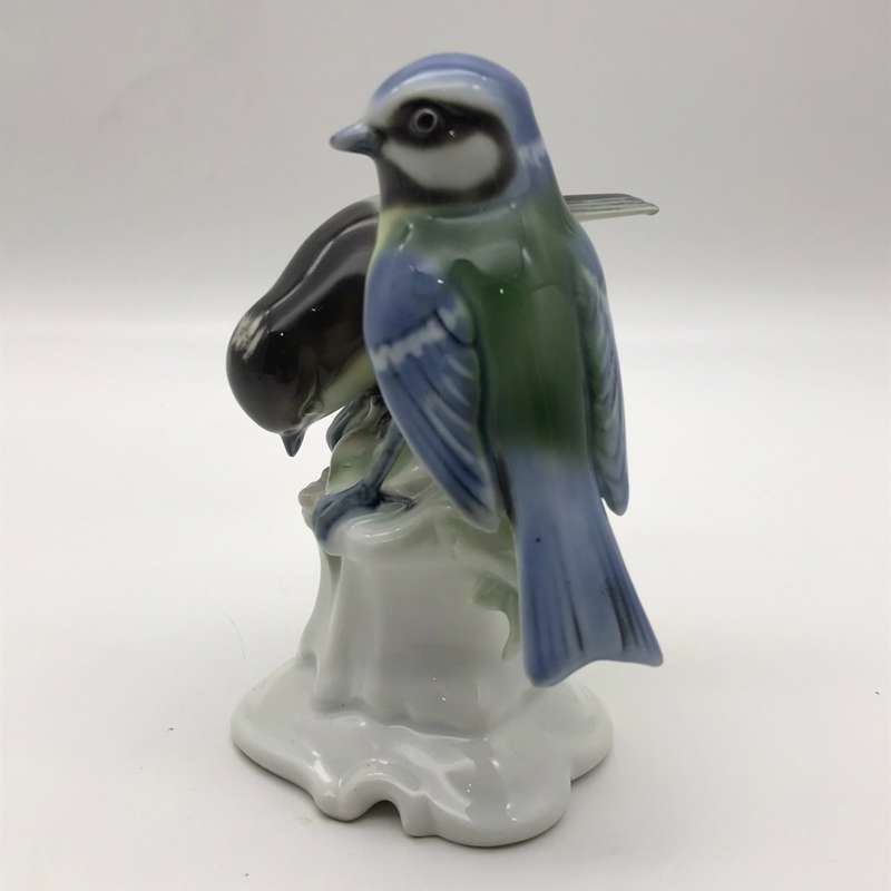 Vintage Collectable German Bird, Crystal Teddy Bear & Bunny Trinket Box