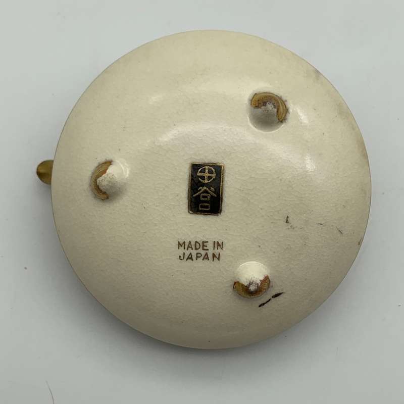 Early Miniature Japanese `Satsuma` Teapot (Signed)