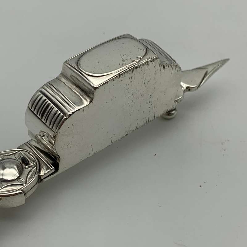 Rare Silver `George III` Candle Wick Trimmer/Snuffer (1762)