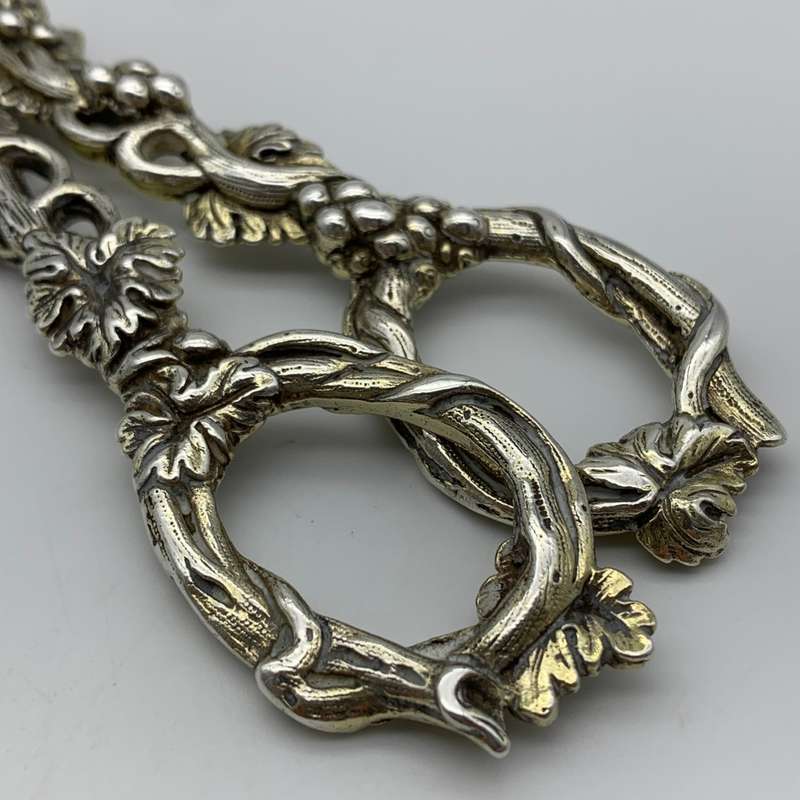 Antique Silver (William IV) Grape Scissors (1835)
