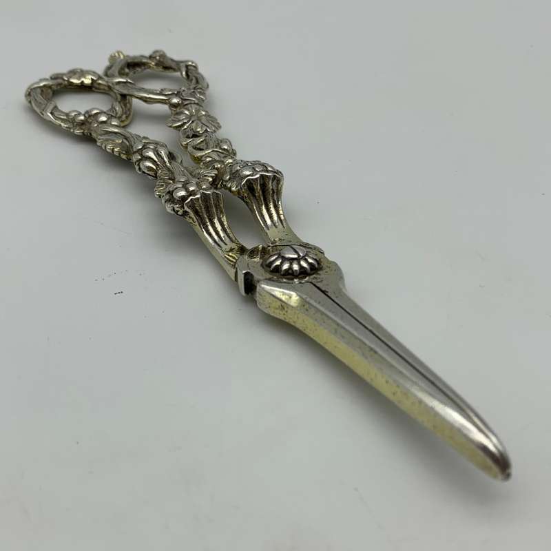 Antique Silver (William IV) Grape Scissors (1835)