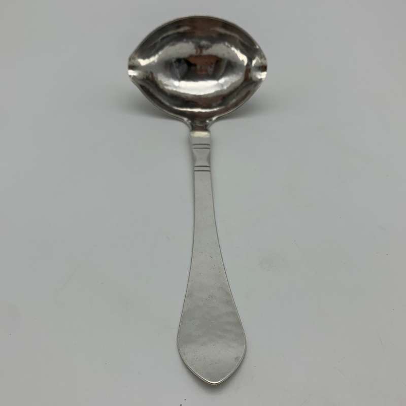 Early `Georg Jensen` Gravy Spoon (Continental/Antik Pattern)