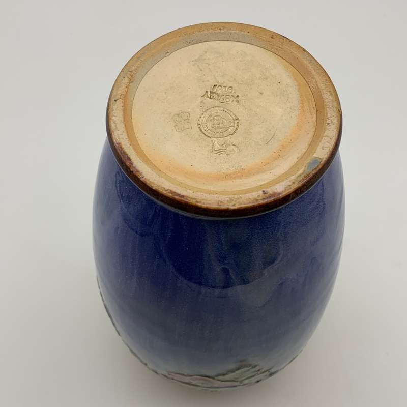 Large 1920`s R/Doulton Stoneware Vase by `Ethel Beard`