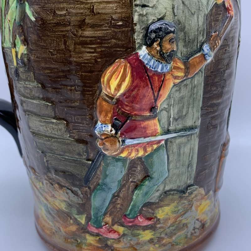 Rare Large R/Doulton `Guy Fawkes` Jug (Ltd Edition of 600)