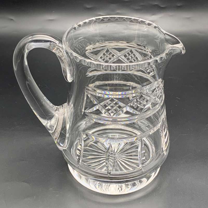 Large Quality `Stuart` Crystal Water Jug