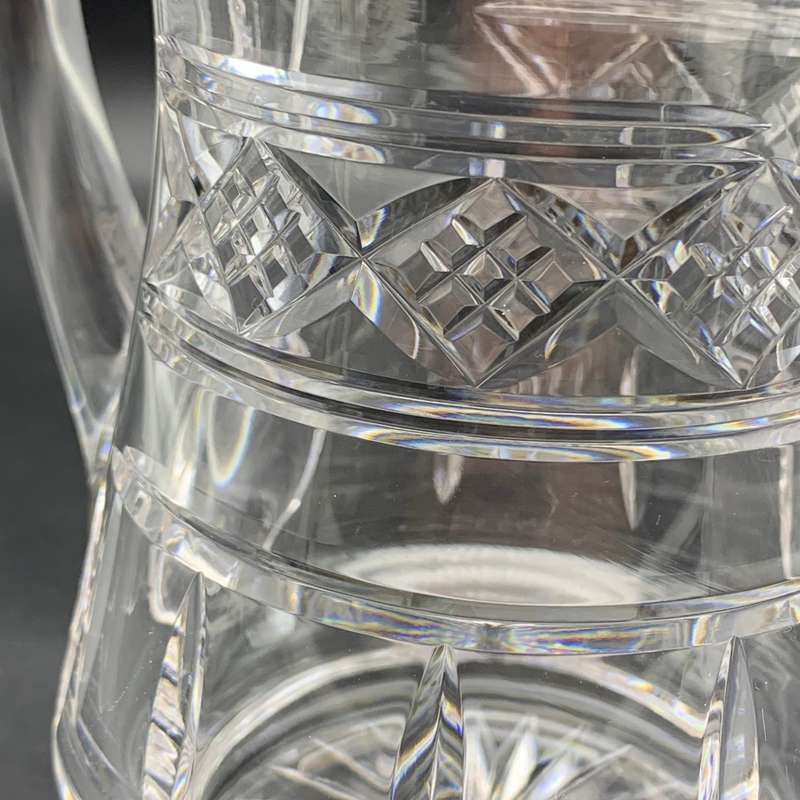 Large Quality `Stuart` Crystal Water Jug