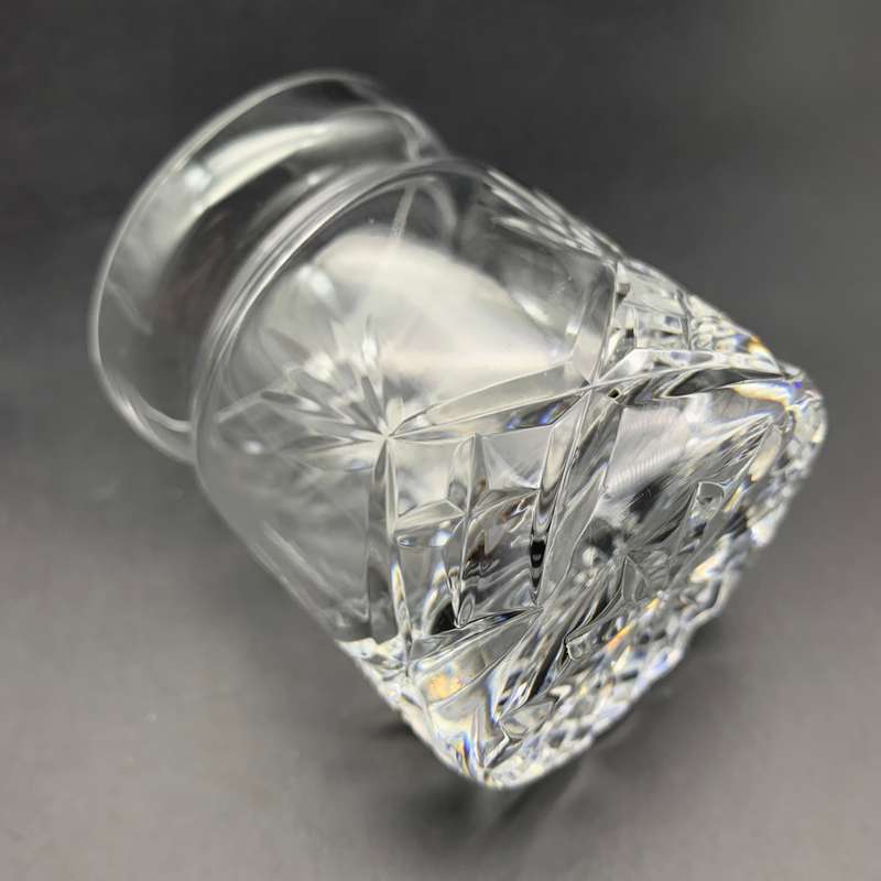 Vintage `Brierley` Cut-Crystal Mustard Pot