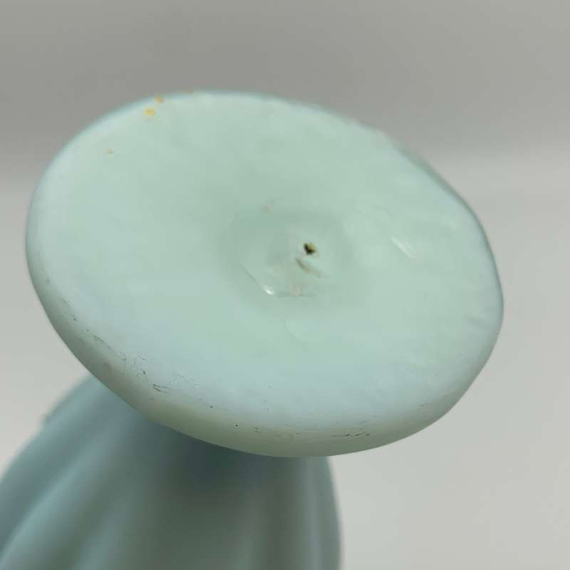 Antique `Blue Satin Glass` Ewer/Jug
