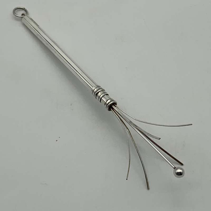 Vintage Sterling Silver Swizzle Stick