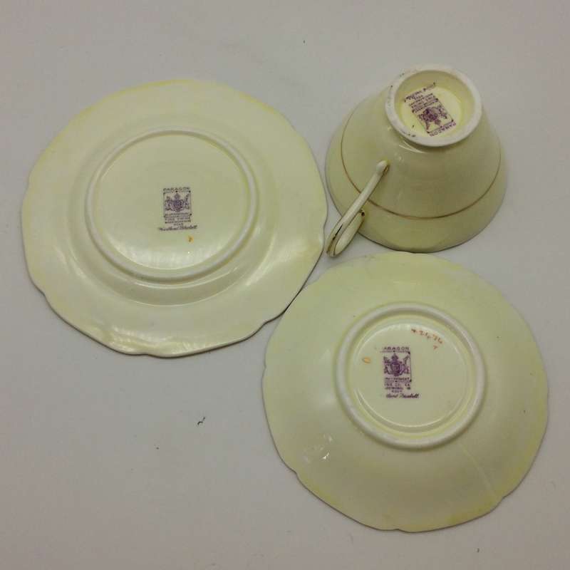 Early Paragon China Trio (Woodland Bluebell)
